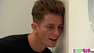 Petite Euro Teen Sucks Huge Stepbro Cock