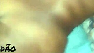 Ebony latina gets anal assfucking and blowjob