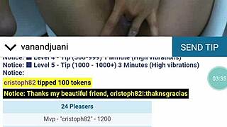 Web chat session with random user