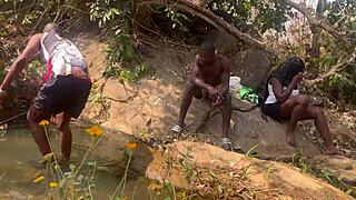 We Nearly Got Caught Fucking By Fulanis In The Riverside!