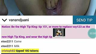 Web chat session with random user