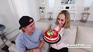 simple gifts from family for birthday pov