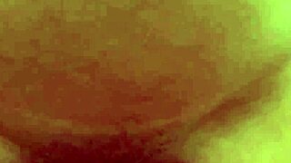 sorority babe sneaks frat guy in for a fast tight pussy bang