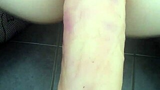 dildo stretching that tight ass with toys for anal fun