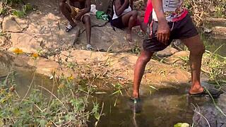 We Nearly Got Caught Fucking By Fulanis In The Riverside!