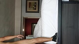 Intense threesome with chocolate and sexy thick group action