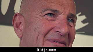 Exclamatory-Provocative Cute teen 18+ seduces stepdad and friend for wild 3some - Unbelievable!