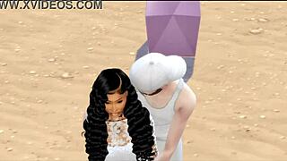 Summer Walker Shows Big Black Ass In Public Outdoor Assfucking Scene