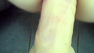 dildo stretching that tight ass with toys for anal fun