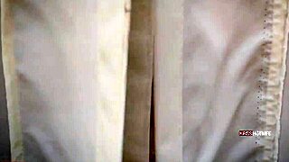 Tanned Married Prostitute Gets Caught MASTURBATING While Watching Her Own Video FUCKING A Well-Endowed Guy.