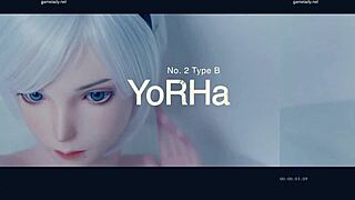 Horny Android Reverse Cowgirl - Riding Huge Boner in Wild Anal Action. Can You Handle It?