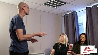 British femdom sissifies peeping tom