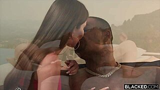 Gorgeous Duo Stefany Kyler and Lia Lin TAKE ON Jason Luv's MASSIVE BBC in Interracial FFM Threesome