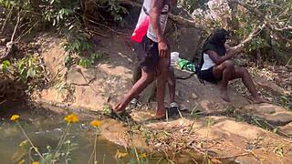 We Nearly Got Caught Fucking By Fulanis In The Riverside!