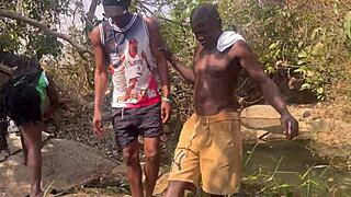 We Nearly Got Caught Fucking By Fulanis In The Riverside!