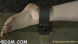 bound slave with sexy toys