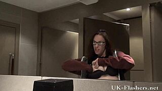 Public toilet voyeur masturbation?