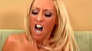 Milf regan anthony with huge tits kisses and sucks cock before getting bent over and rammed in cowgirl