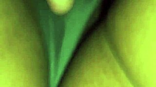 Exploring the allure of a latina milf in gray panties