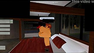She gets roughly fucked in roblox's hidden side