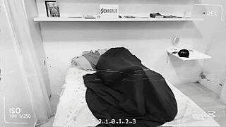 hey, this guy sets up a hidden camera and invites his neighbor over for some fun