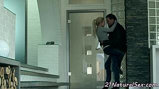 Smalltit European Beauty Rides Cock in Glamour Missionary