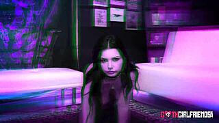 Goth Girlfriend Asteria Jade Receives Hard Pounding After Oral Sex With Friend