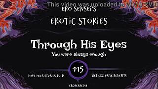 Through his eyes, this erotic audio for women builds to intense orgasm peaks