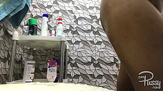 i wonder how girls shave their pussies in the bath