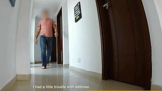 I drilled big tits colombian slut pussy in her casting debut