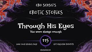 Through his eyes, this erotic audio for women builds to intense orgasm peaks
