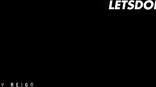 Beautiful babe ruby reign seduces stepbro into passionate sex with blowjob and cum