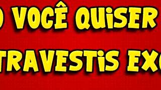 That transvestite fucked your friends' couple! Anal fetish with shemale.