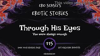 Through his eyes, this erotic audio for women builds to intense orgasm peaks