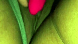 Exploring the allure of a latina milf in gray panties