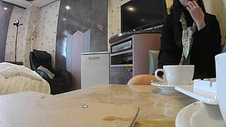 I Roughly Fucked My Mature Japanese OL Colleague During the Day in the Office