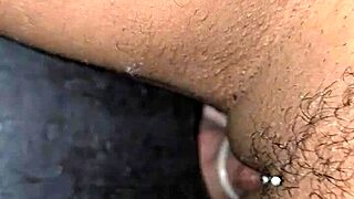 latina housewife begs husband for orgasm at gloryhole 😏