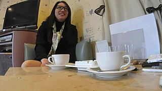 I Roughly Fucked My Mature Japanese OL Colleague During the Day in the Office