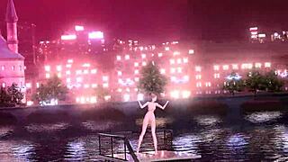 sakine meiko in nostalgic project diva nude mod full nude version