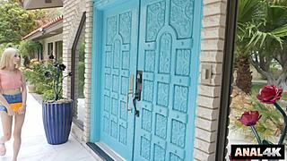 Petite Anal Slut Prepped For Monster Cock And New Tattoo