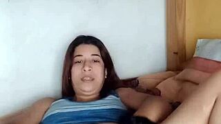 Selene Spreads Cream Over Her Body And Tits