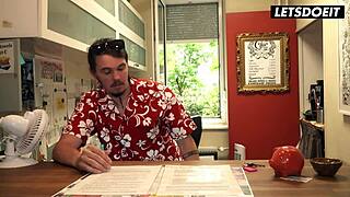 kinky girl daphne klyde gets pussy fucked by receptionist