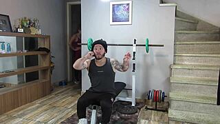 Bride In Forbidden Gym Shakes Big Ass During Wild Fetish Sex.