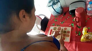 uh, like is it a blowjob or sauce for the pasta, this brazilian black chick with big tits sucks brutal monster cock...