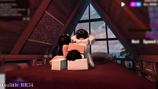 I'm having a threesome with two fans, riding and doggystyle in session five