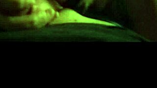 Sexy hot blonde beauty shares smoke moment with partner