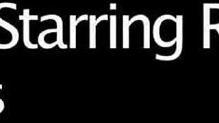 slutty stunner swallows jizz from facial blowbang and cum swapping