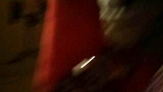 Sexy hot blonde beauty shares smoke moment with partner