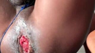 young bull gently edges and fists his beautiful cunt