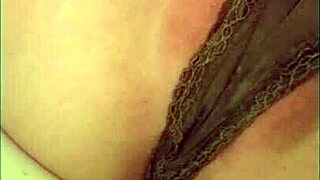 cute girl soaking her wet panties in this exciting scene!